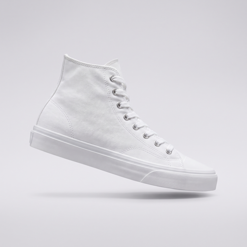 High Top Canvas White - Blanc